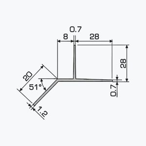 TEMPOLISTEL® A127 Próifíl Íochtair Claiseáin - Image 2
