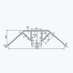 Próifíl LED TEMPOLISTEL® A139 - Image 2